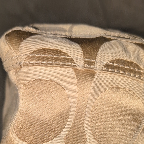 2009 Coach Kristen Tan Signature C Shoulder Bag 13129 - Picture 12 of 16